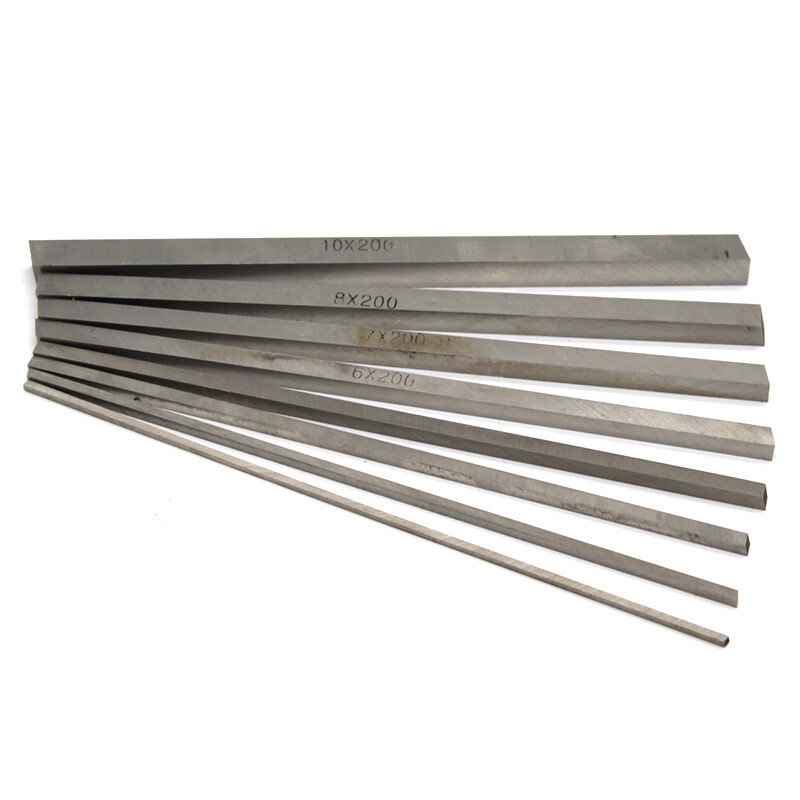 Steel Square Solid bar Metal Rod 2mm 3mm 4mm 5mm 6mm 7mm 8mm 10mm & Length 200mm