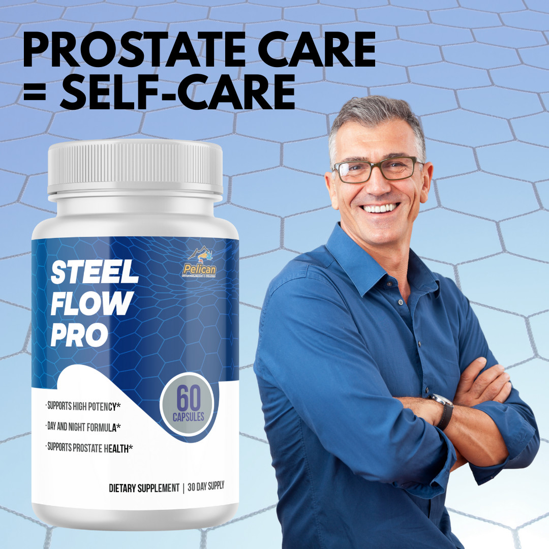 Steel Flow Pro- Prostate Support- 60 Capsules