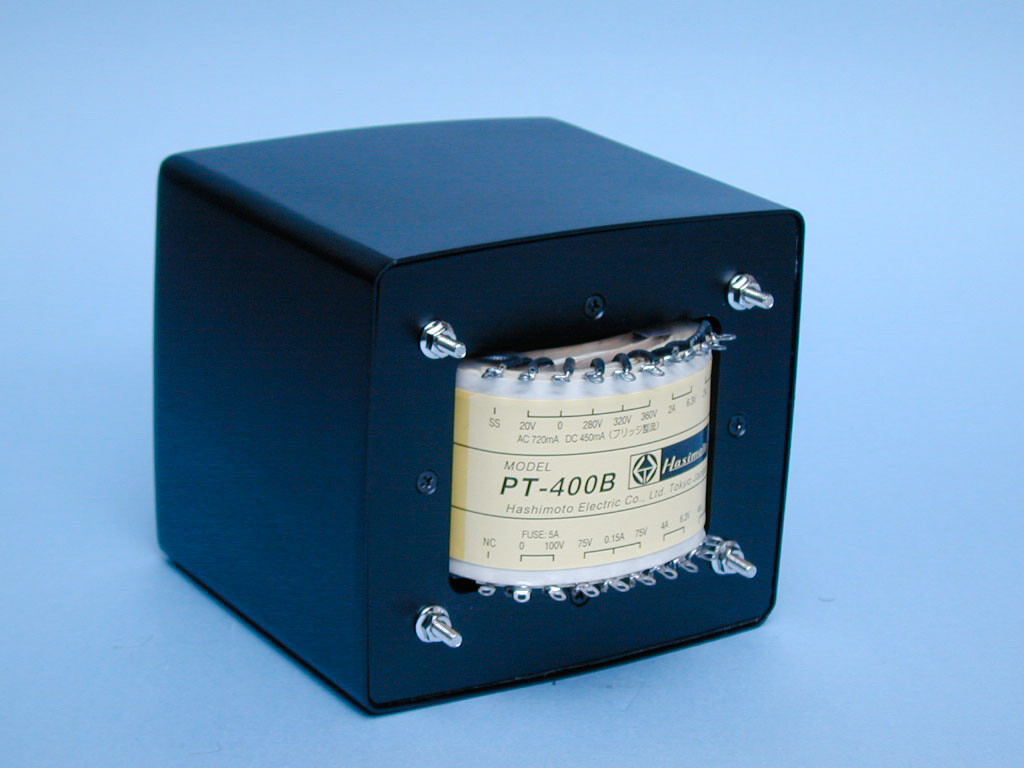 Hashimoto PT-400BF(120V) Power trans. 360V-720mA, 75V-0.15A for KT88,EL34,EL156