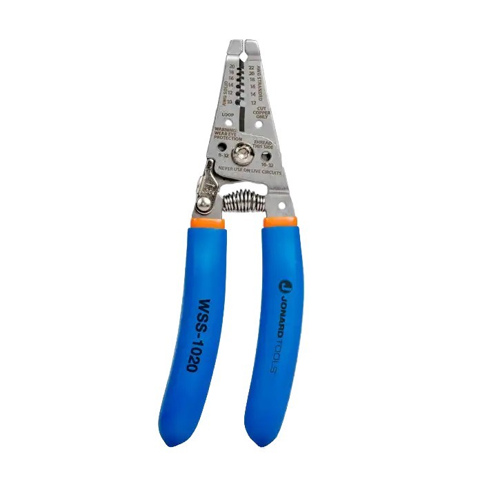 Jonard Tools Stainless Steel Curved Wire Cable Stripper 10-20 AWG - WSS-1020