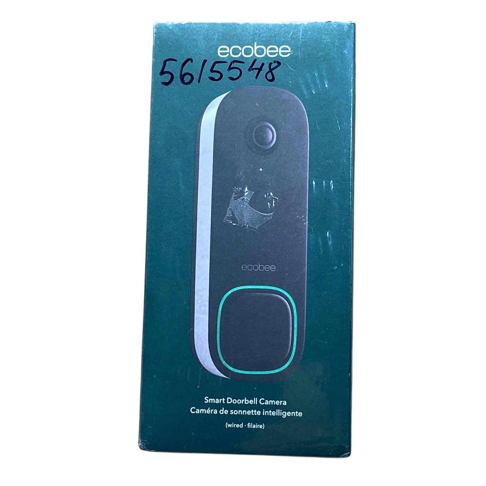 New Ecobee Smart Doorbell Camera Wired EB-CAMSDB-01 Apple Home Alexa Smart home