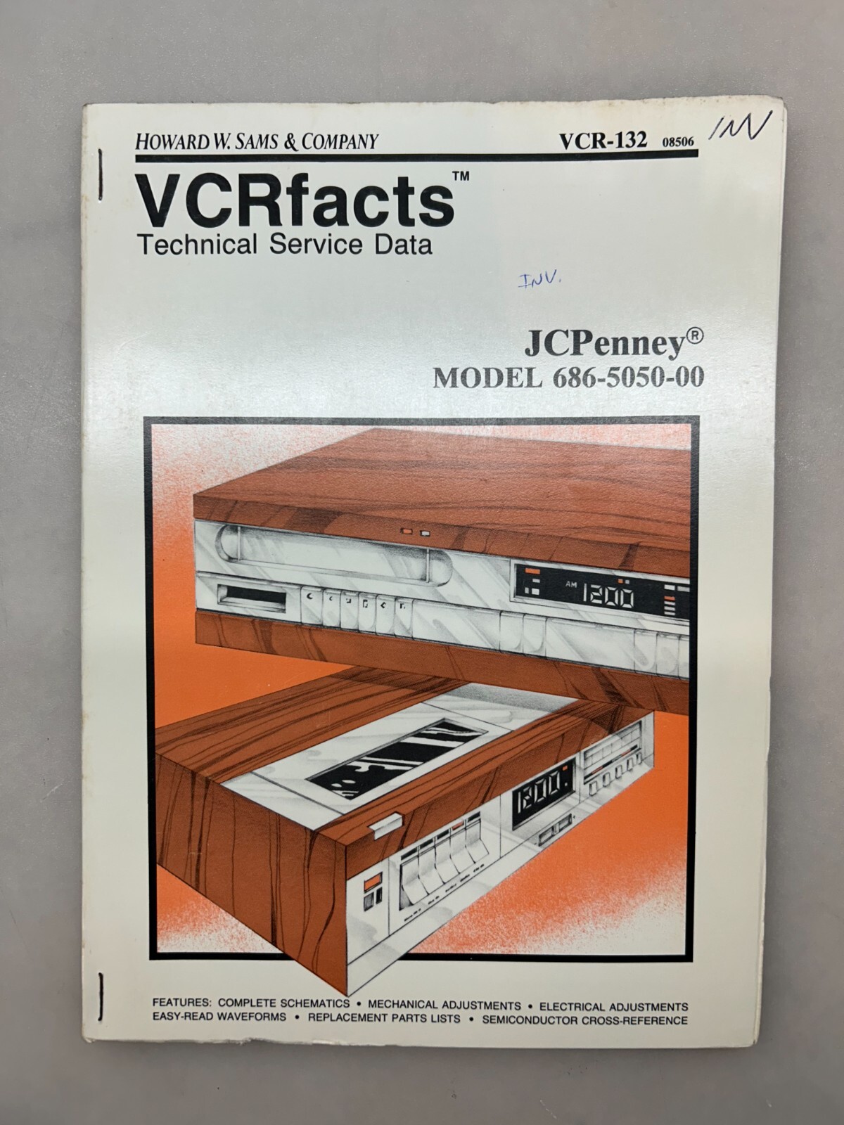 JCPenney 686-5050-00 Original Service Manual Free Shipping