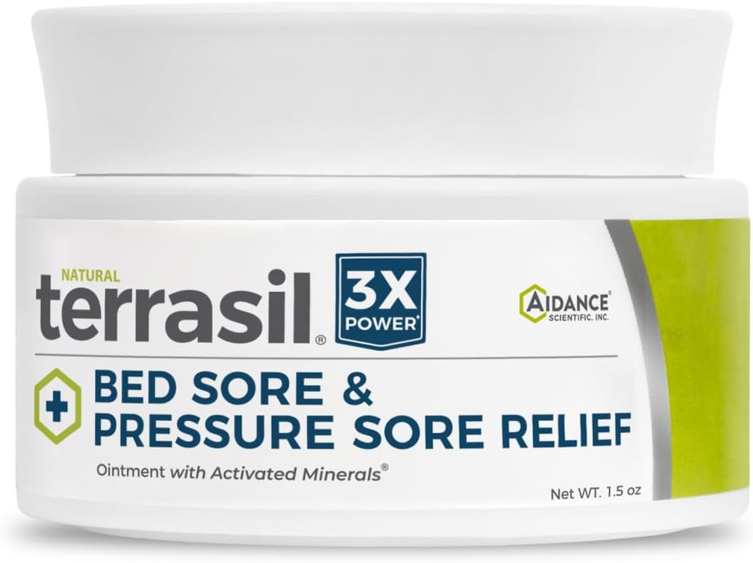 Terrasil Bed Sores Treatment Cream & Pressure Sores Cream – Natural Ingredients