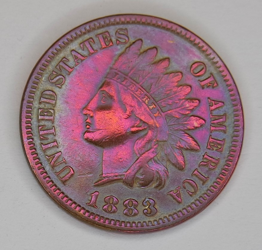 1883 Indian Head Penny  1C***FULL LIBERTY ***BEAUTIFUL OLD COIN**