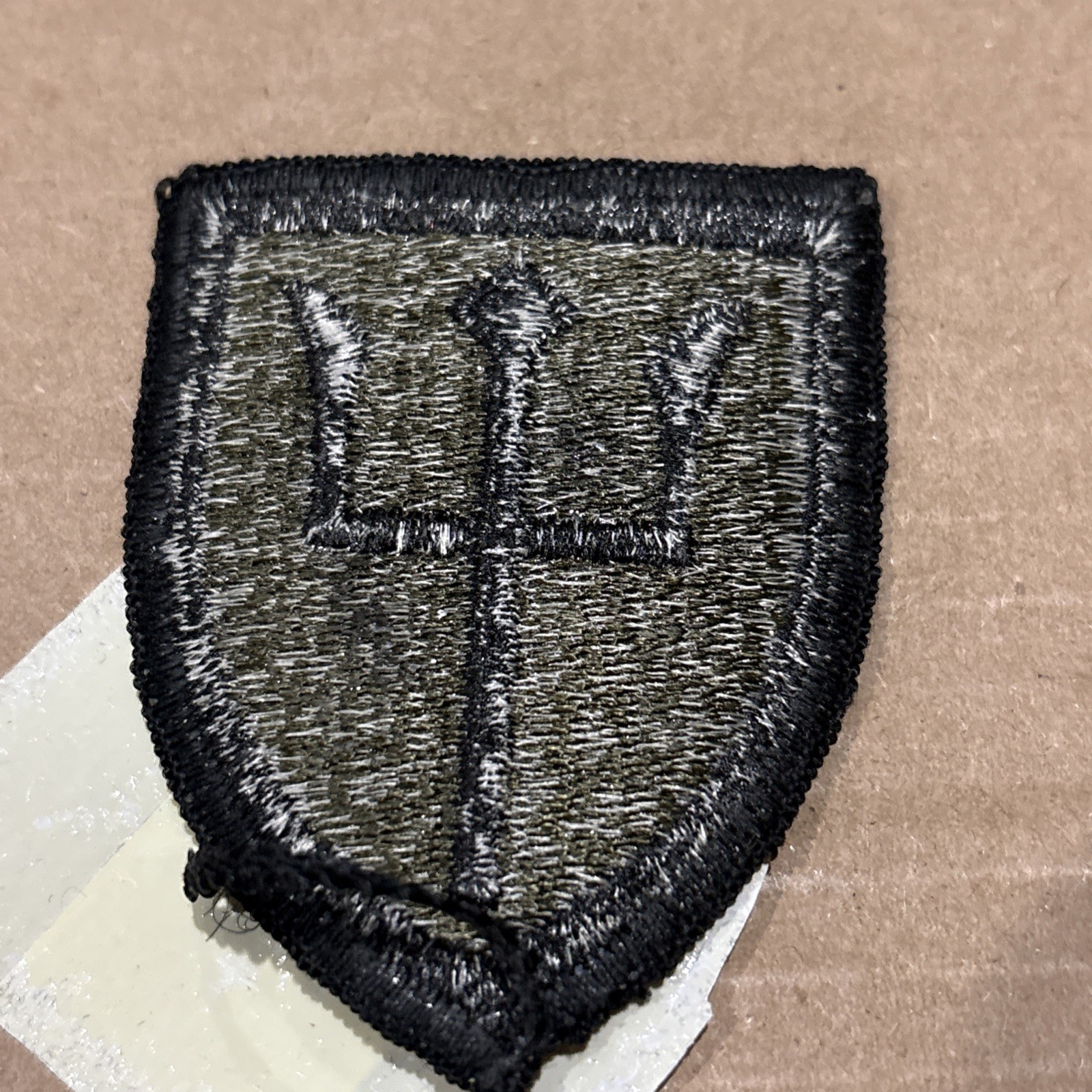 Army Patch: 97th Army Reserve Command - subdued, merrowed edge
