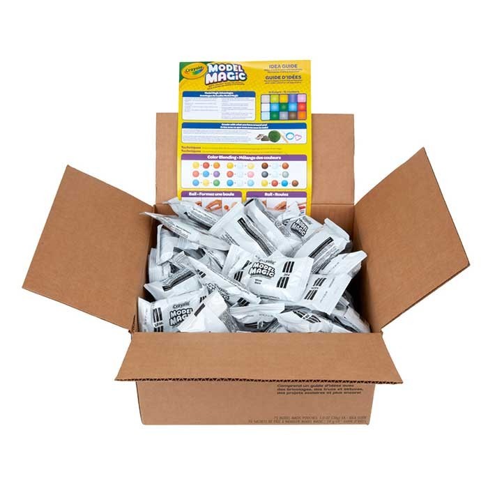 Crayola® Model Magic® Modeling Compound Classpack®, White, 1 oz, 75 count