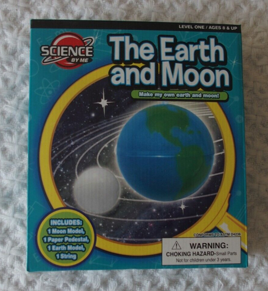 Science by Me The Earth and Moon NEW make model Level 1 Ages 8 and up homeschool