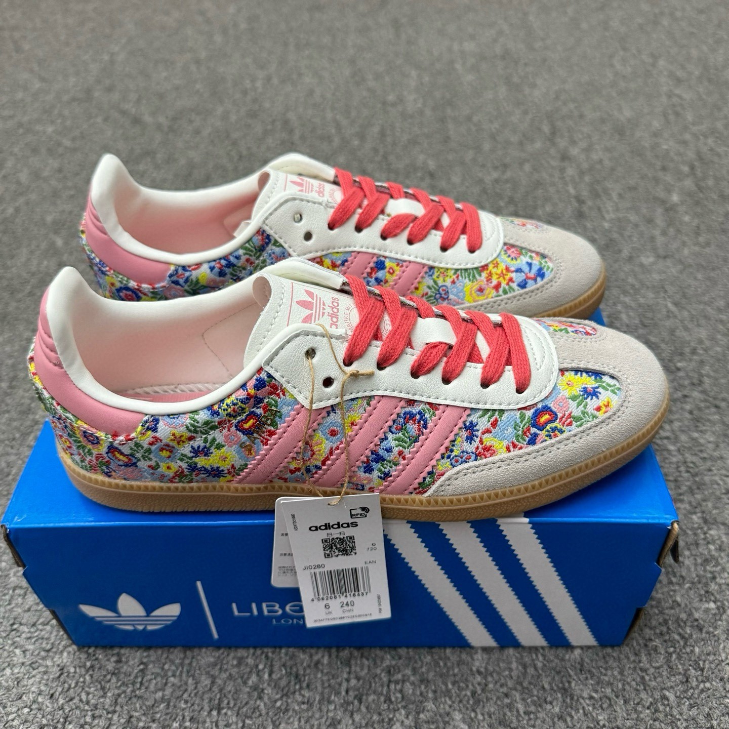 adidas Liberty London x Samba OG J Floral Embroidery -JI0280