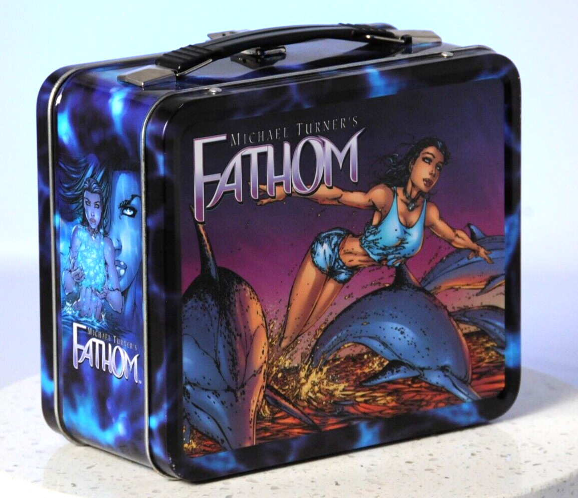 Michael Turner's FATHOM Metal Lunchbox 2000 Top Cow  BRAND NEW