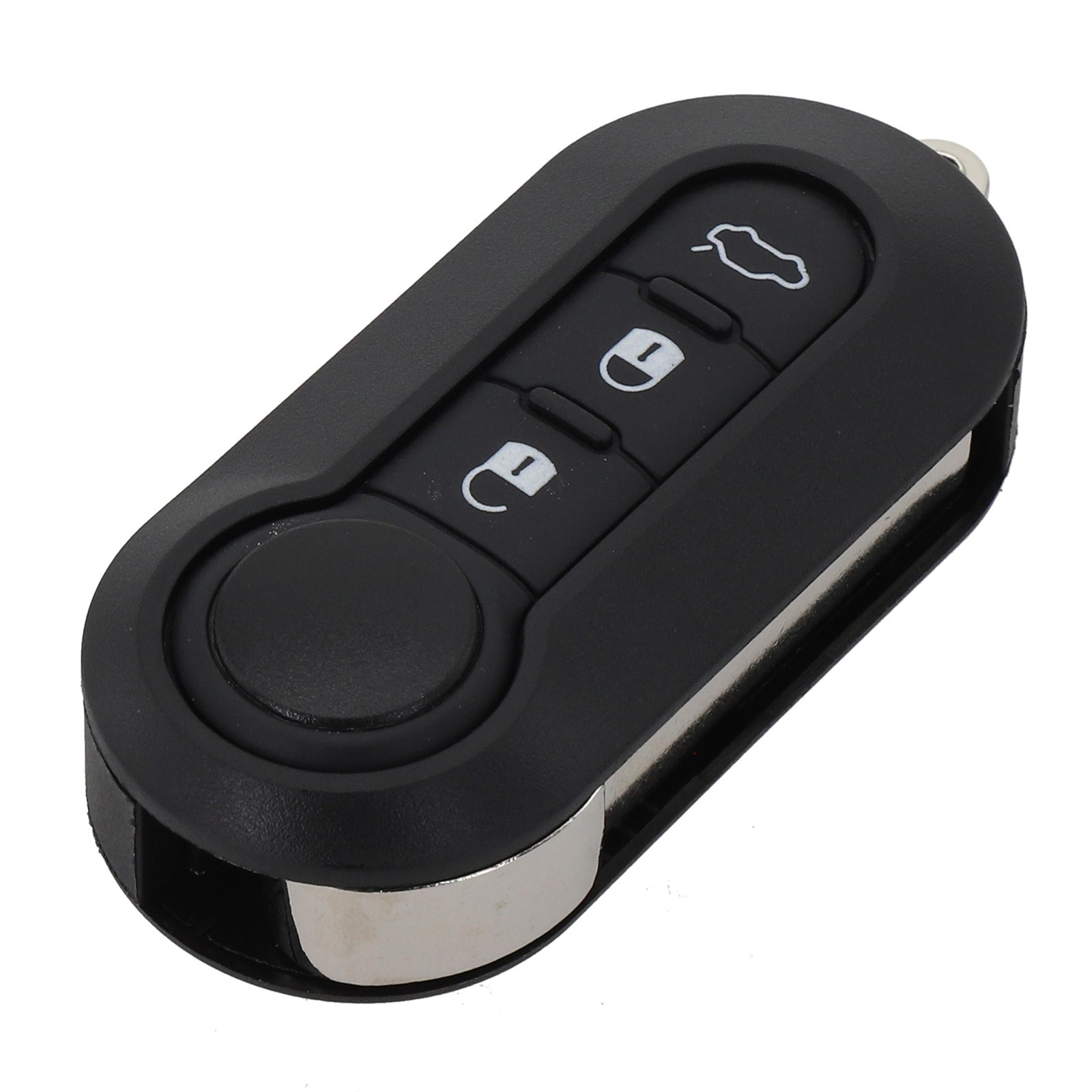 For Fiat 500 Key Replacement Shell Cover Compatible With Multiple Models