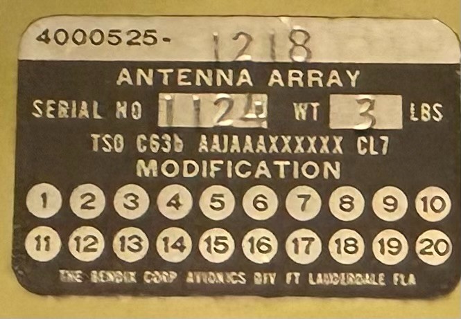 18" Antenna Array AA1218A 4000525-1218 Removed Working