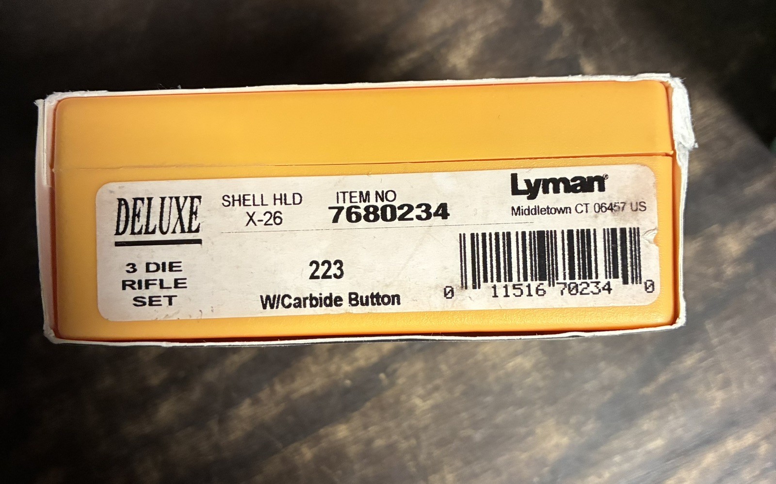 Lyman 7680234 Reloading Dies - 3 Set (Gray)