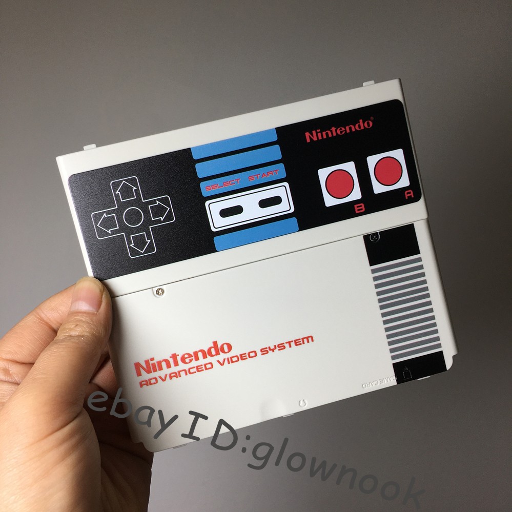 Replacement Shell Retro NES Controller for Nintendo New 3DS console parts cover