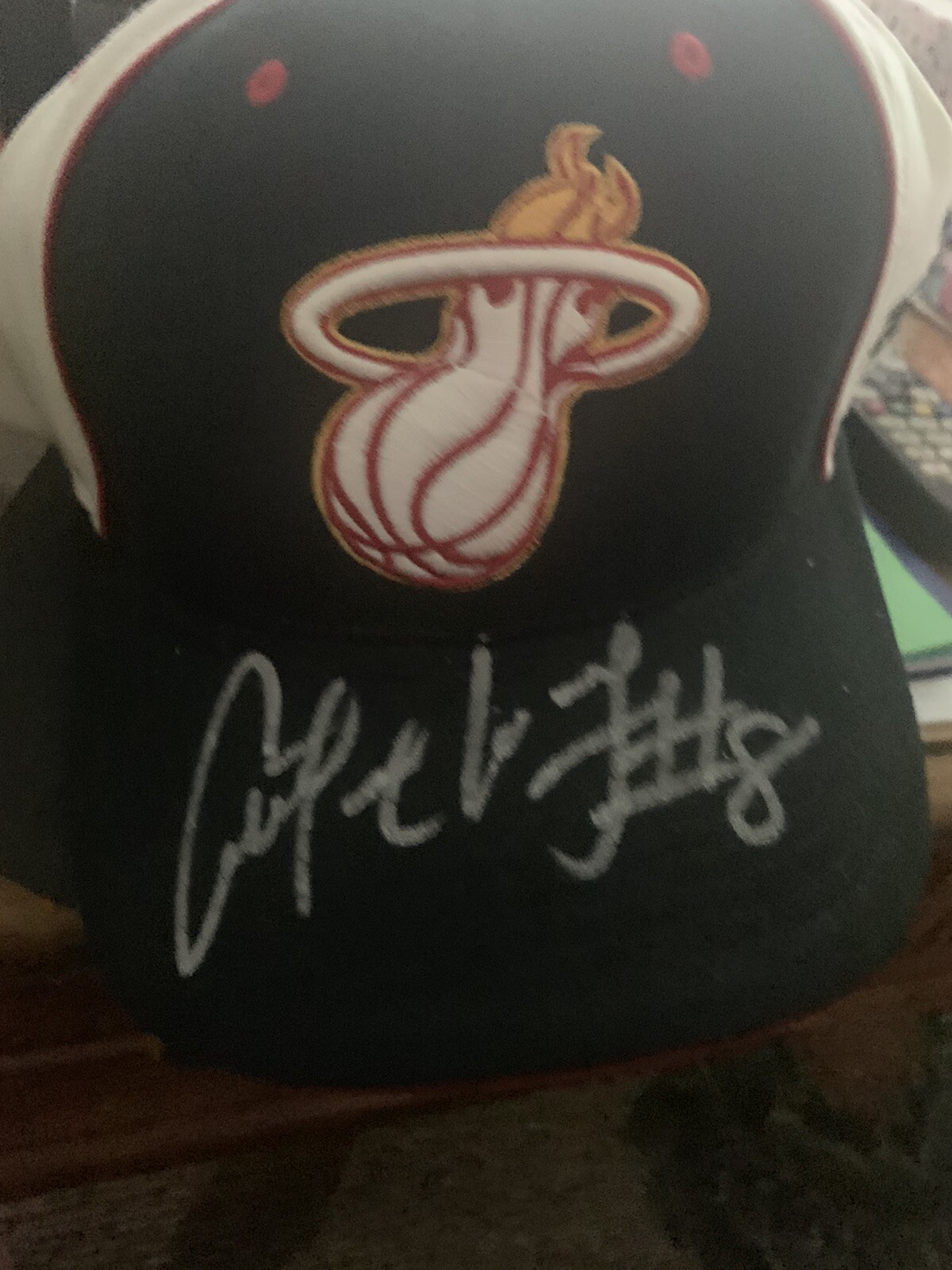 Antwoine Walker Signed Heat Hat