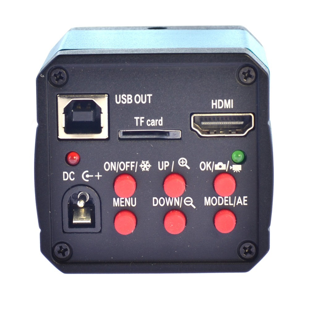 16MP HDMI USB Digital Industry Video Microscope Camera Eyepiece C Mount Adapter