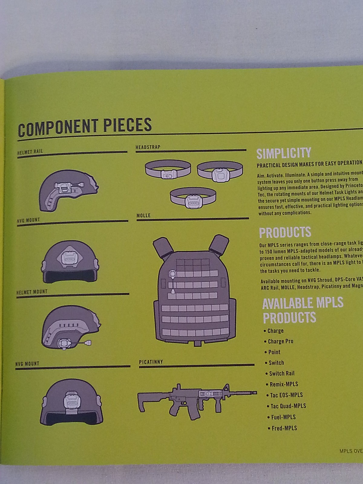 Princeton Tec Tactical PTEC40 Military Catalog 2015 / SEAL DEVGRU NSW SOF