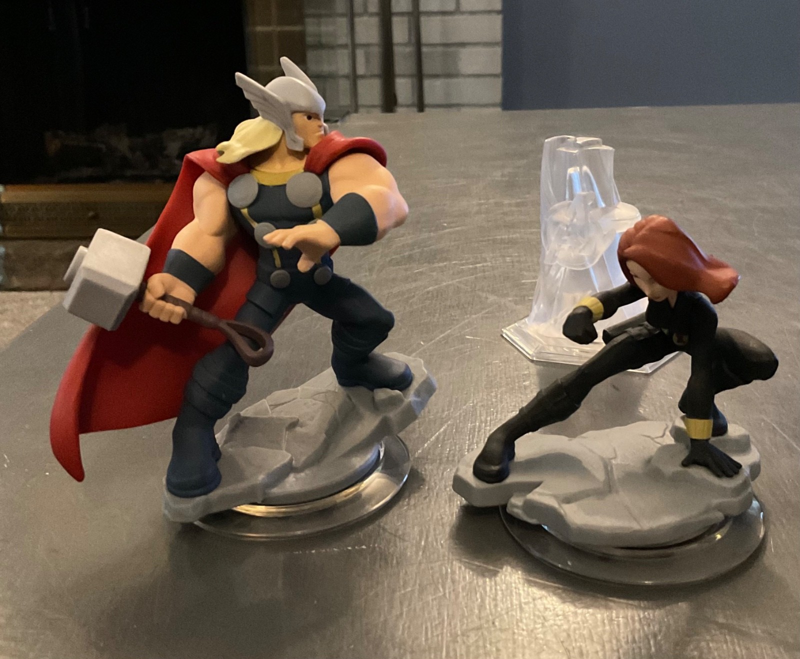 Disney Infinity 2.0 MARVEL FIGURES Thor, Black Widow, Hiro Hamada, & Iron Man