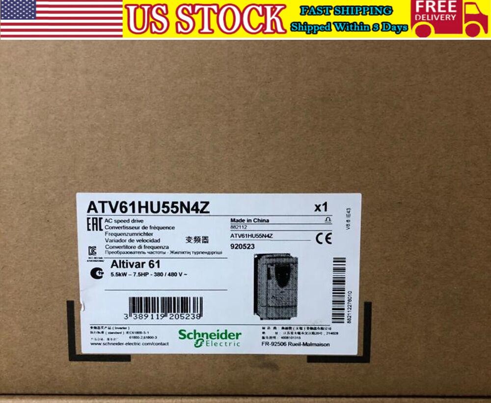 1 PCS NEW SCHNEIDER ATV61HD55N4Z Inverter