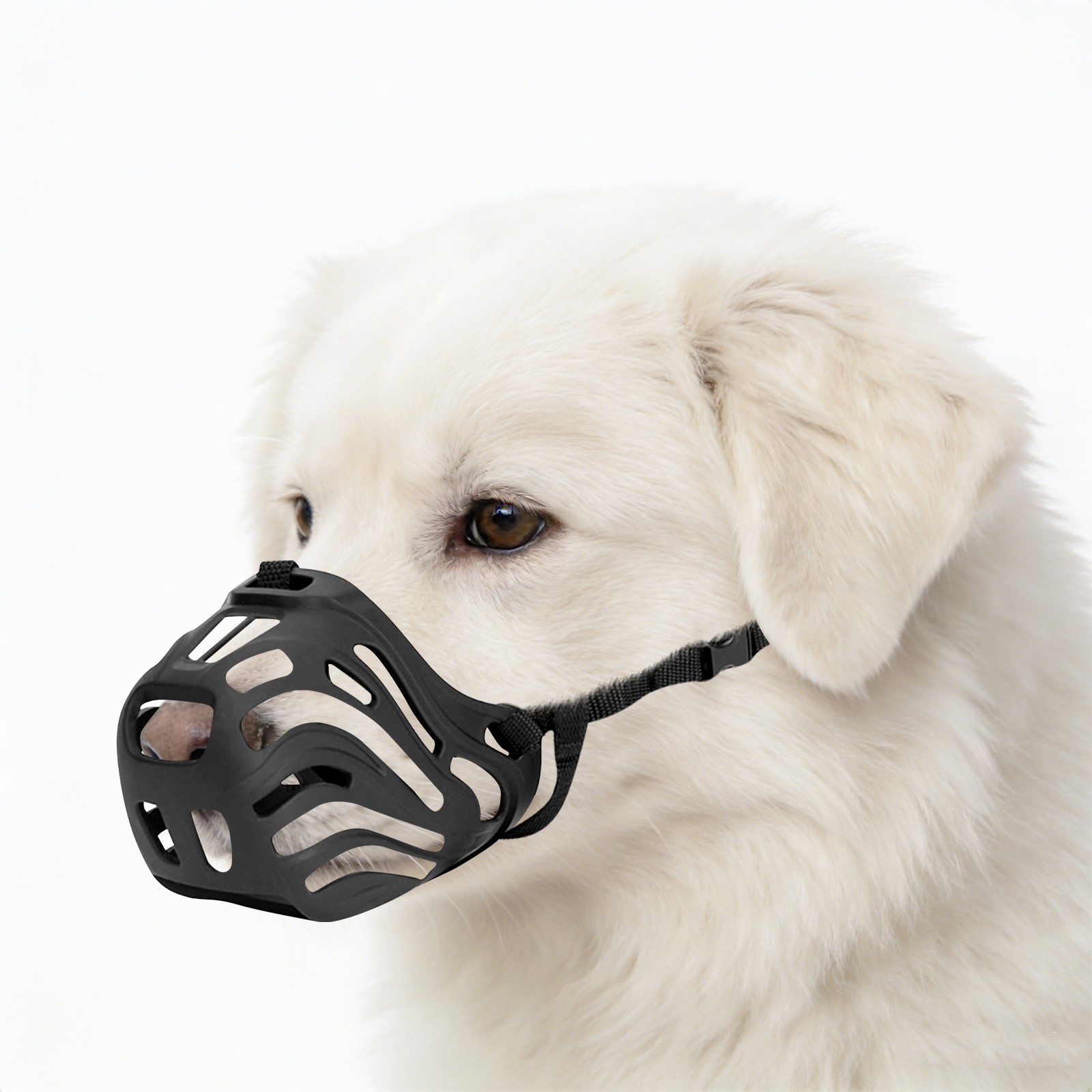Dog Muzzle, Soft Breathable Dog Muzzle, Dog Muzzle Preventing Chewing and Biting