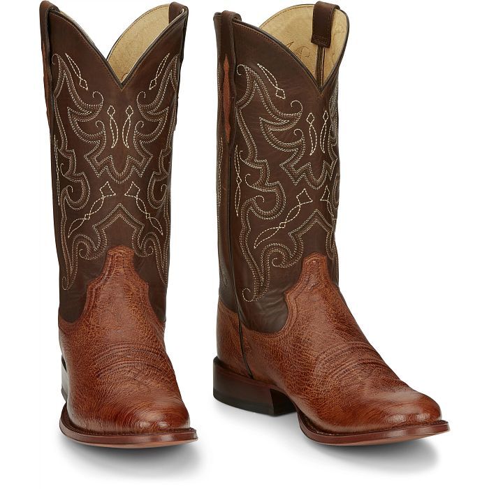 Tony Lama MCCANDLES 13" Smooth Ostrich - TL5375
