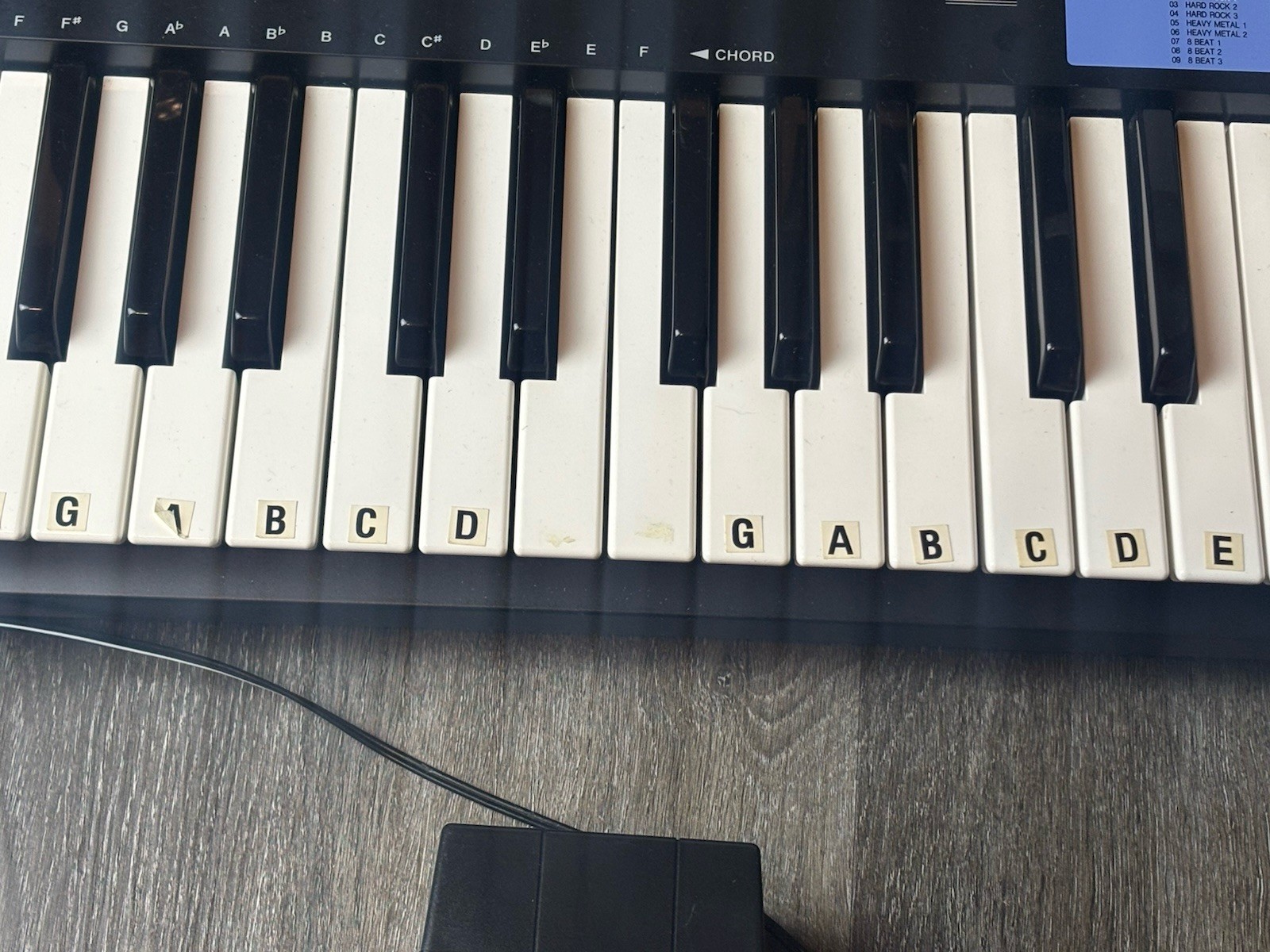 Casio Tone Bank CA-100 49-Key Electronic Keyboard TESTED