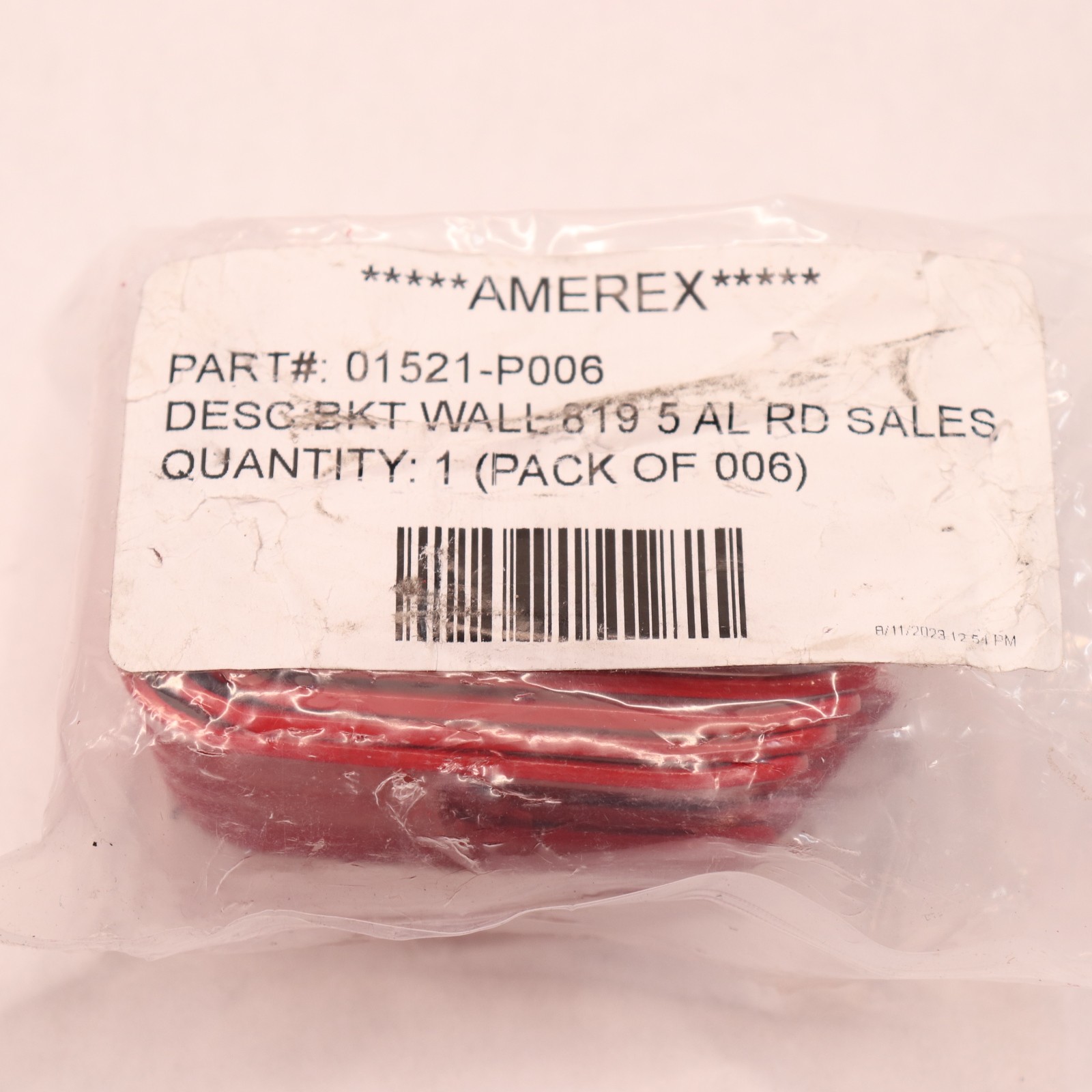 (6-Pk) Amerex Fire Extinguisher Bracket Fork Style Wall Hook - Brackets Only