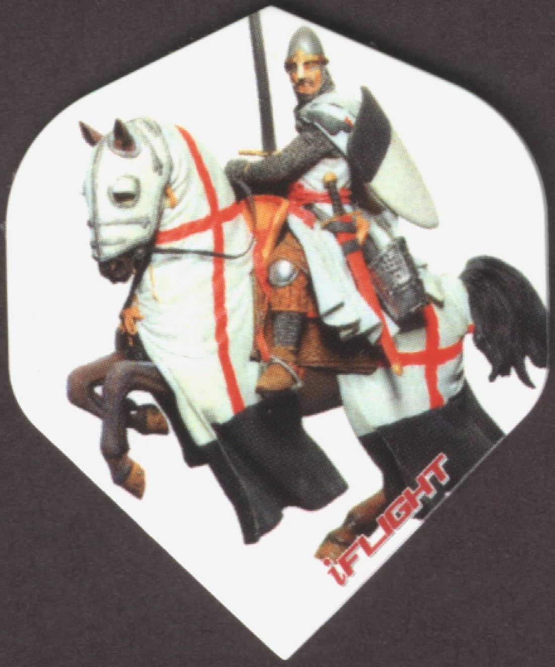 The Templer Knight Dart Flights: 3 per set
