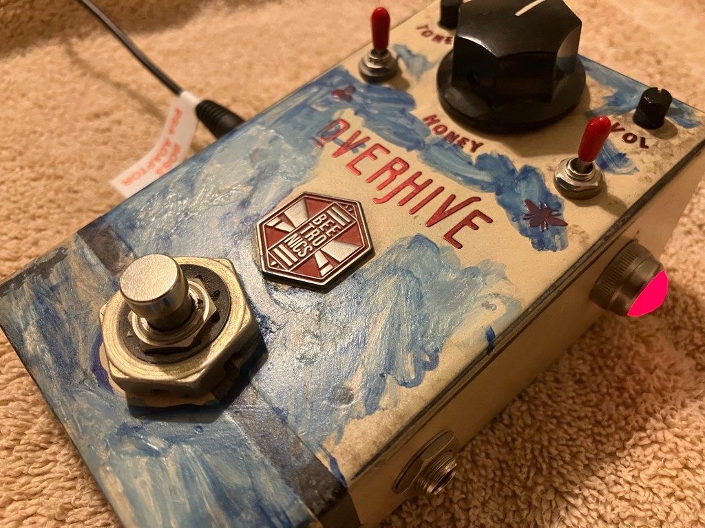 BEETRONICS OVERHIVE PEDAL | UGLY ON THE OUTSIDE | $5 SHIP TO 48