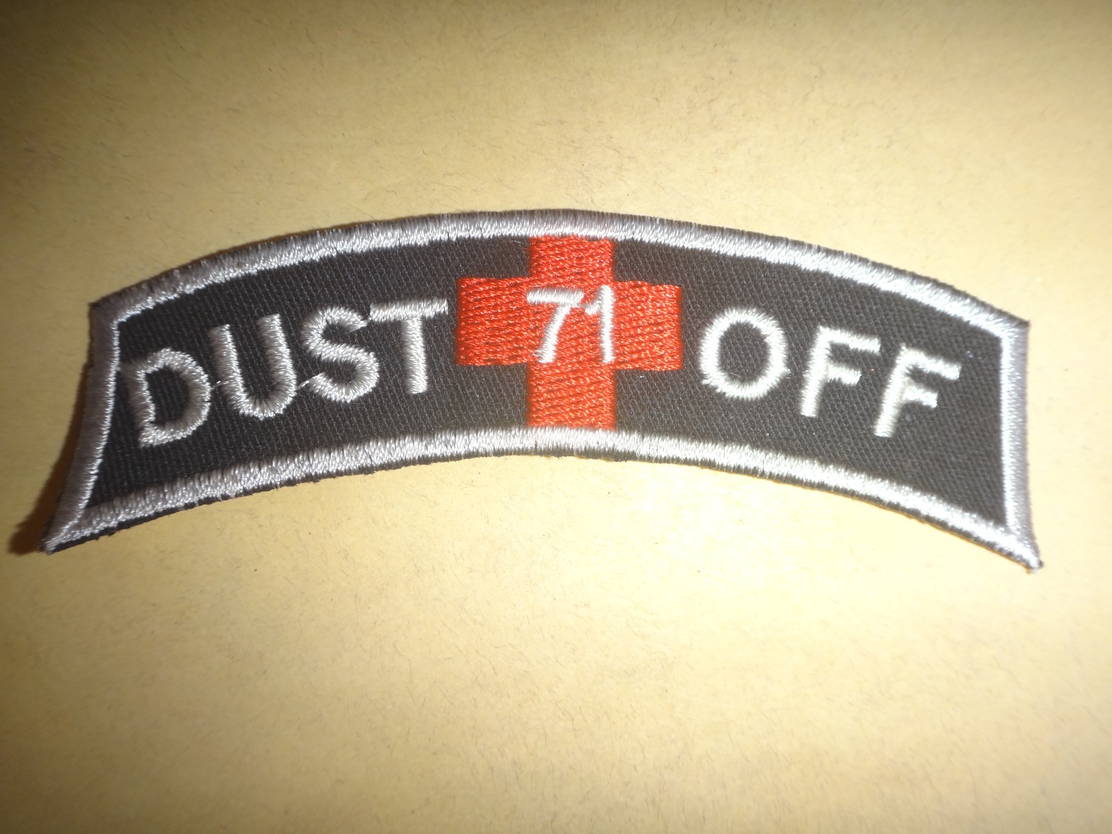 Vietnam War Arc US 71st Evacuation Hospital Highland Medics "DUSTOFF 71" Patch