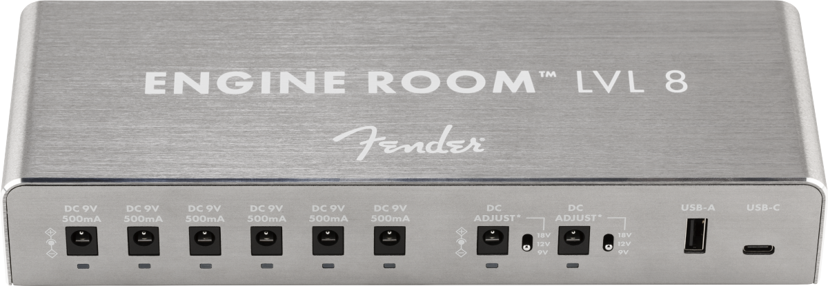 New Fender Engine Room LVL8 Guitar Effects Pedal Power Supply