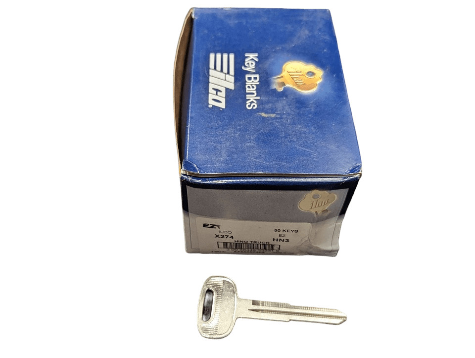 10-PACK EZ Ilco Hino Truck Key Blanks X274 HN3