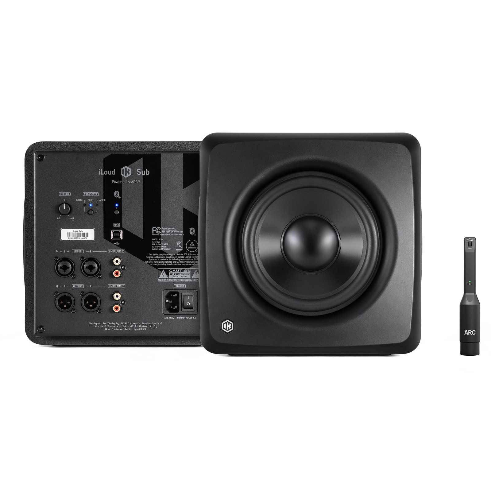 IK Multimedia iLoud Sub w/ ARC X Room Correction Software