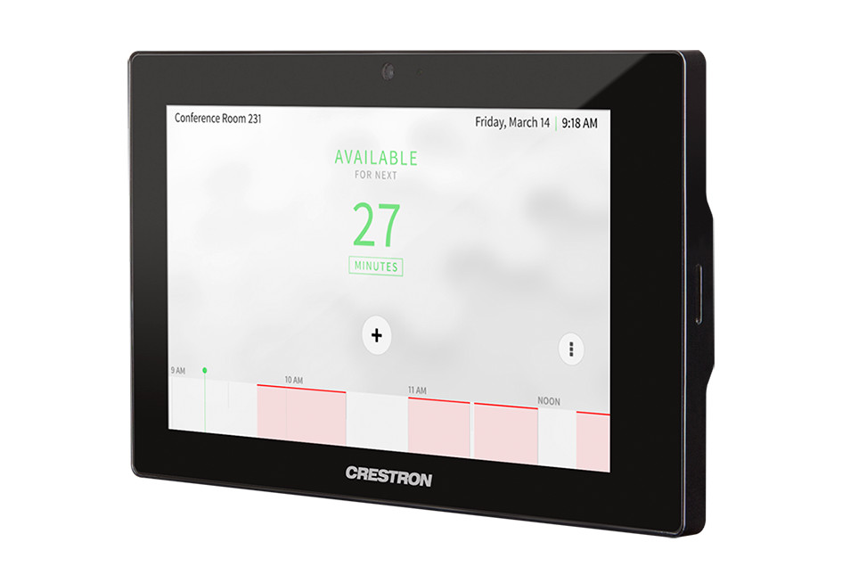 Crestron TSW-760-B-S Touch Screen Control Panel Room Controller Black 7"