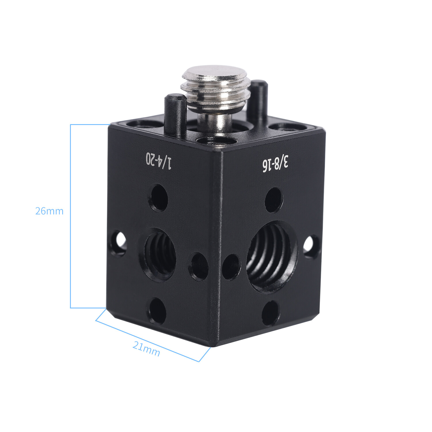NICEYRIG Universal Arri Mounting Bracket Screw with 1/4" 3/8" Thread