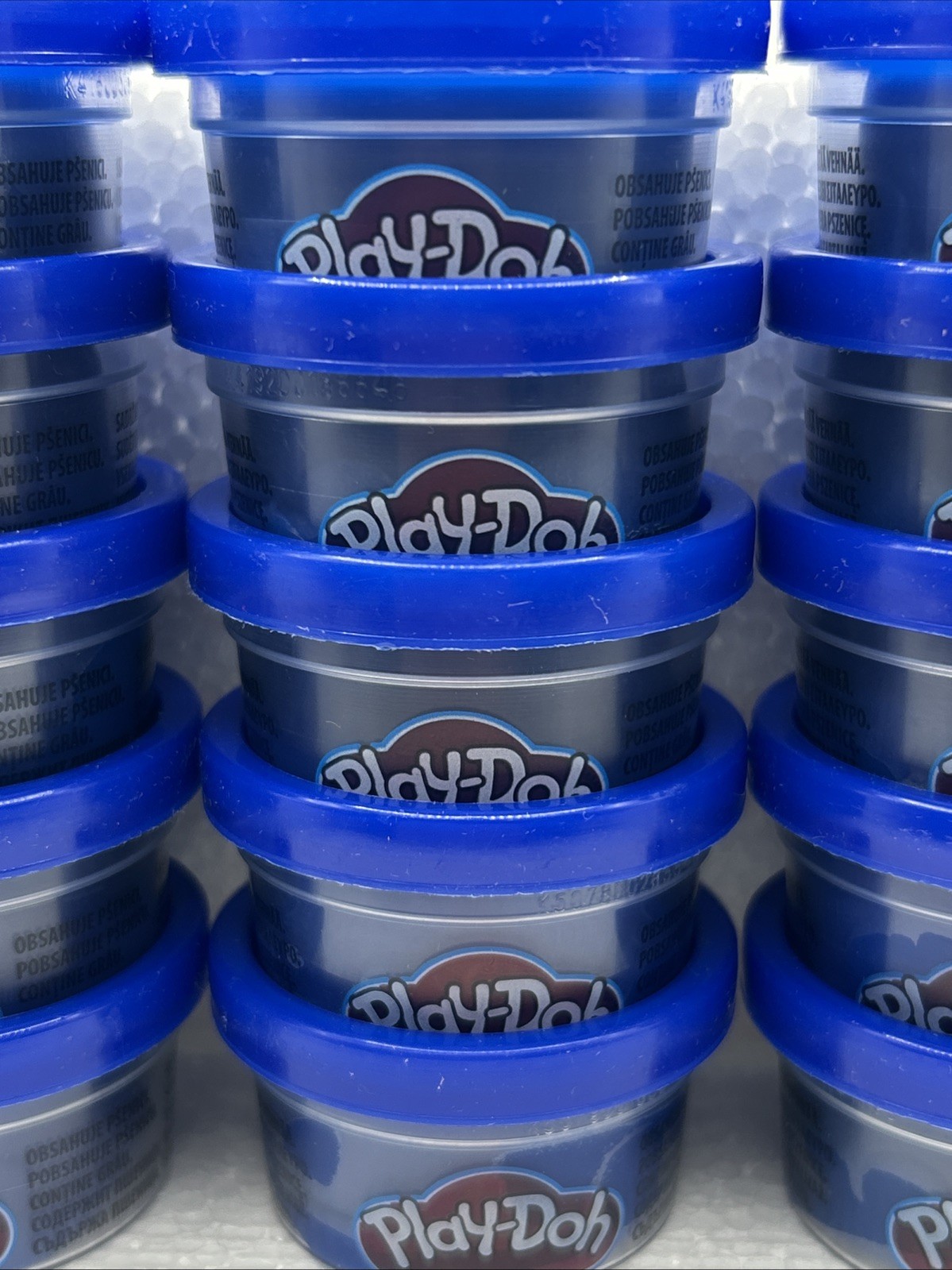 Hasbro Play-Doh (25) 1 Ounce Containers BLUE