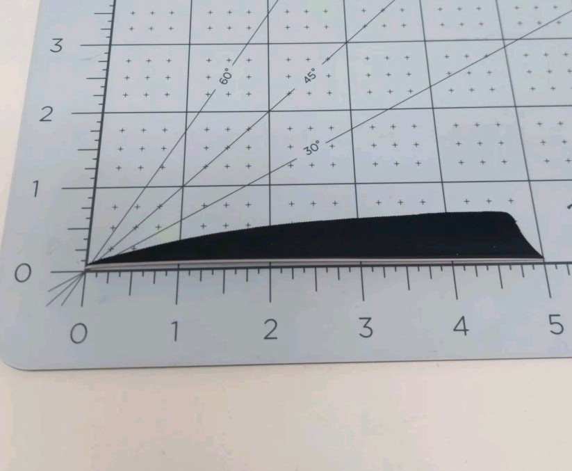100pk Archery Arrow Feathers 5" Left Wing: Shield Black