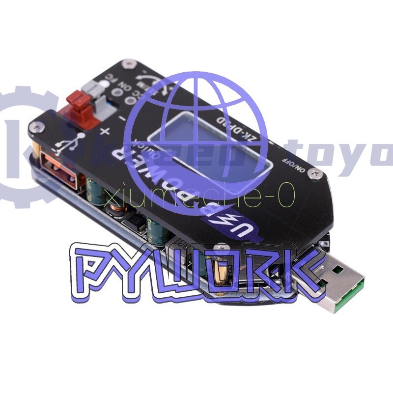 Digital Control USB Adjustable Power Supply Module CC CV Speed Controller 15W 2A
