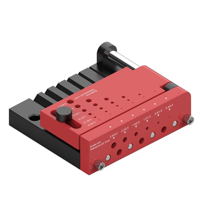 Aluminum Round Bar Drilling Locator Positioner for Model Maker Hobby Woodworking