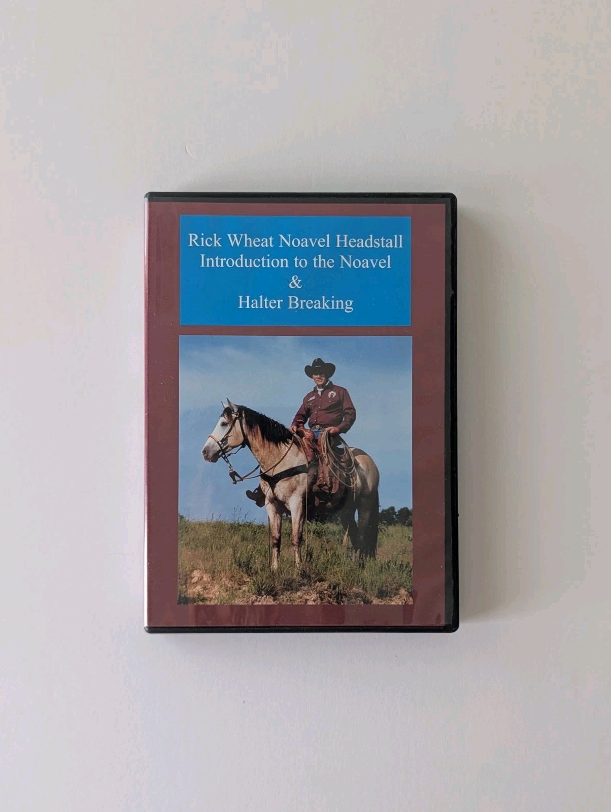 Rick Wheat Headstall Introduction to Noavel & Halter Breaking Horse Training DVD