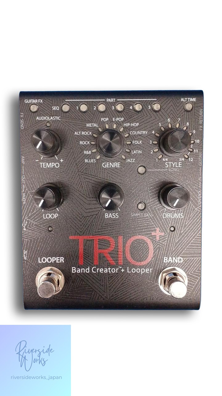 DIGITECH TRIO+ Looper Effects Pedal with Band Creator