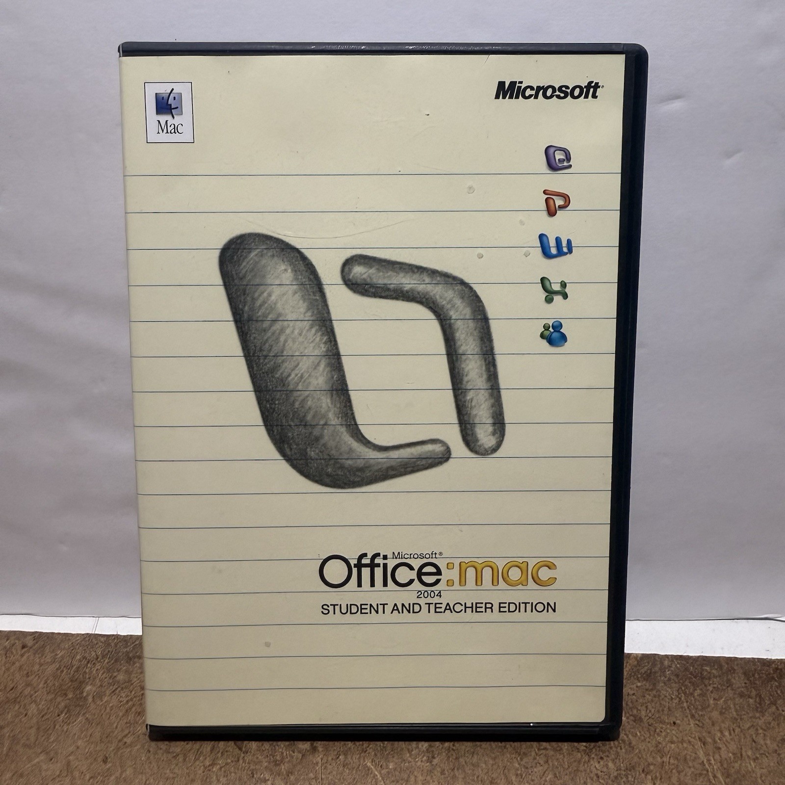 Microsoft Office Mac Student And Teacher Edition 2004 Word PPT Excel 3 CD Keys