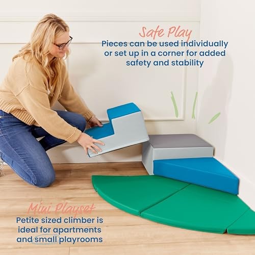 ECR4Kids SoftZone Junior Adventurer's Summit Step Corner Climber