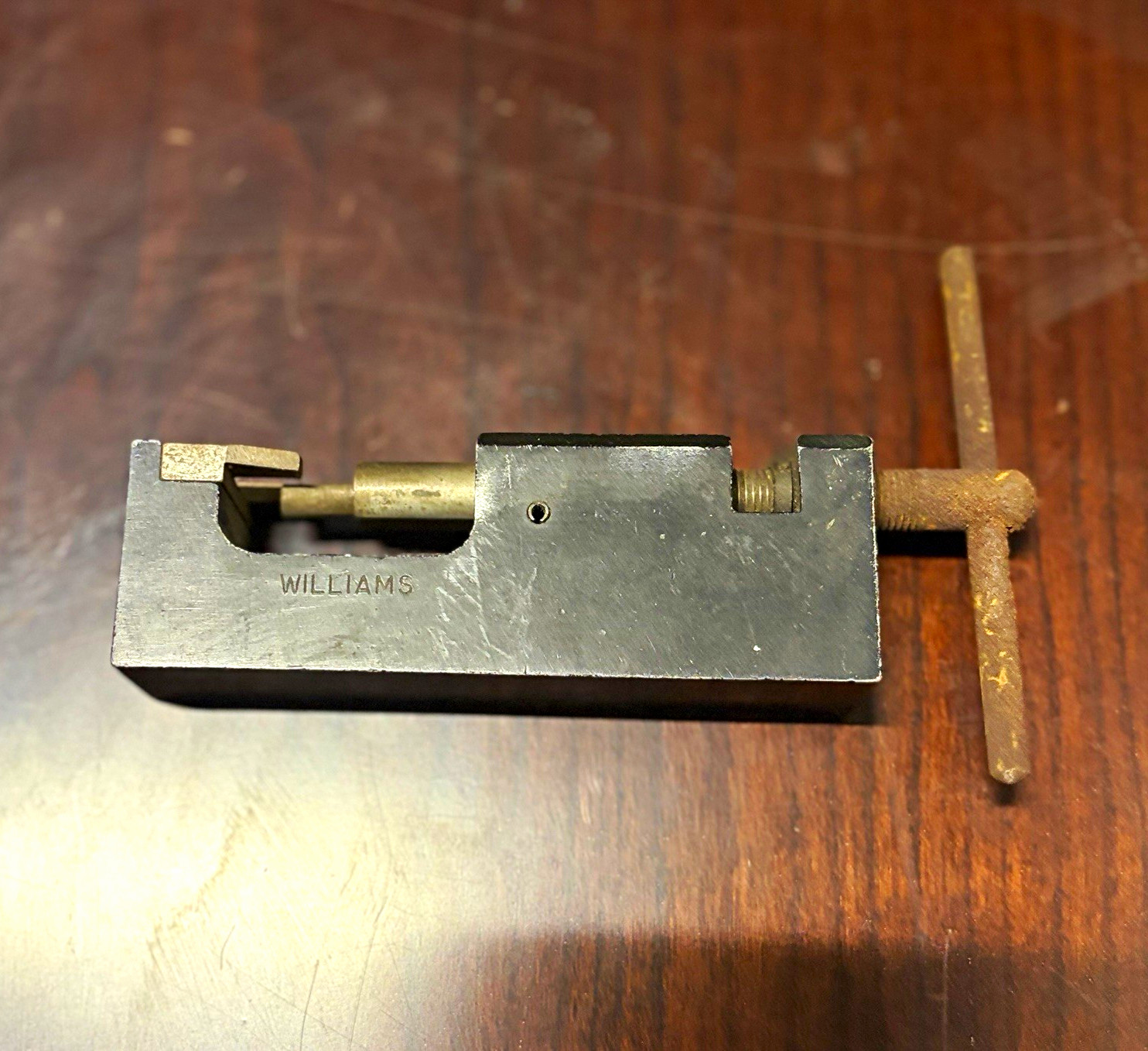 Williams Metal Sight Pusher Tool Fixture w/ T-Handle Screw