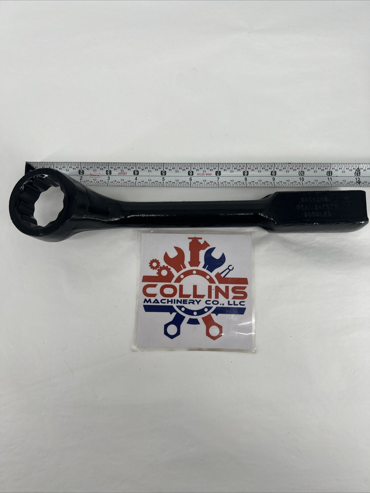 Wright Tool 1946 1-7/16" 12 Point Striking Face Box Wrench Offset Handle