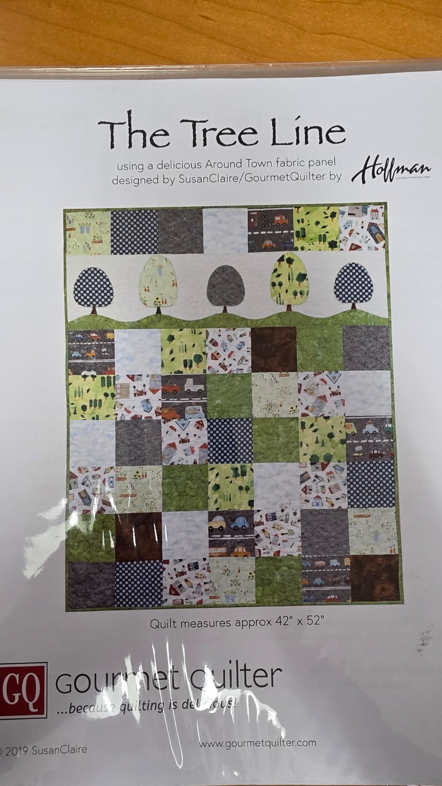 The Tree Line Quilt Pattern by Susan Claire