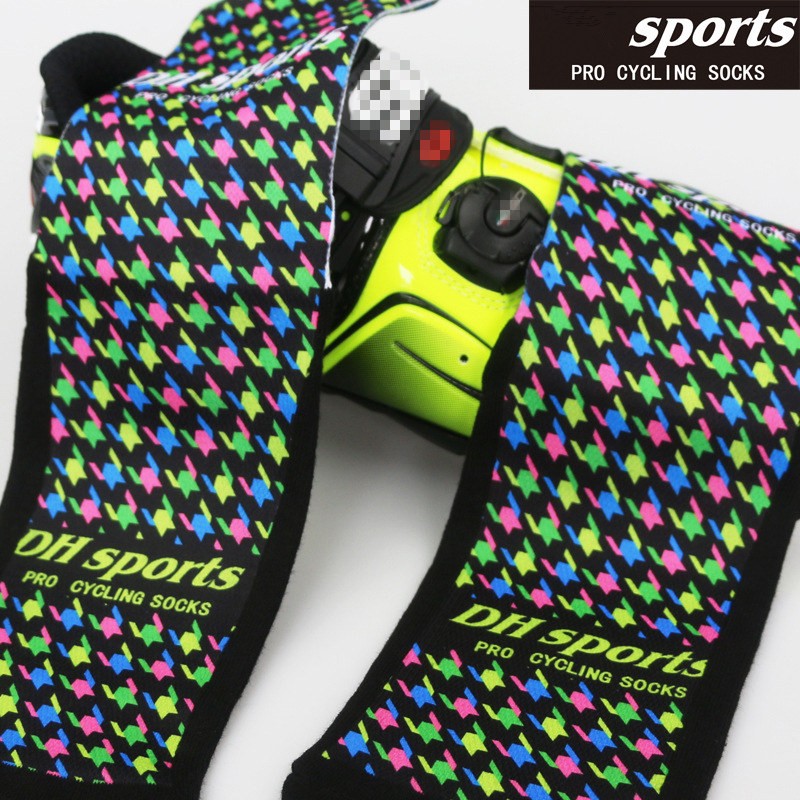 Pro Cycling Socks Mens Womens Riding Bicycle Sport Ankle Socks XC MTB BMX Black