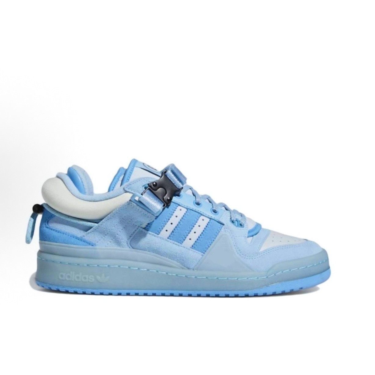 Bad Bunny × adida s Forum Buckle Low Blue Tint GY9693
