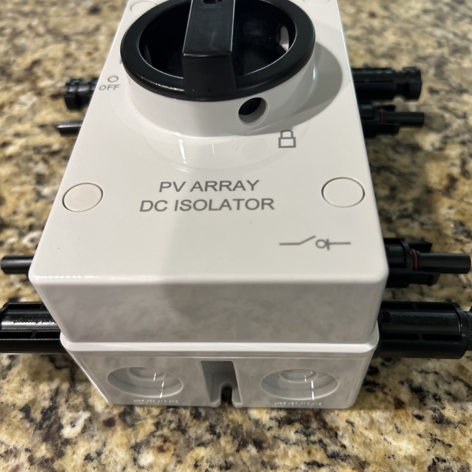 AIMS Power Solar PV DC Quick Disconnect Switch 1000V 64Amp