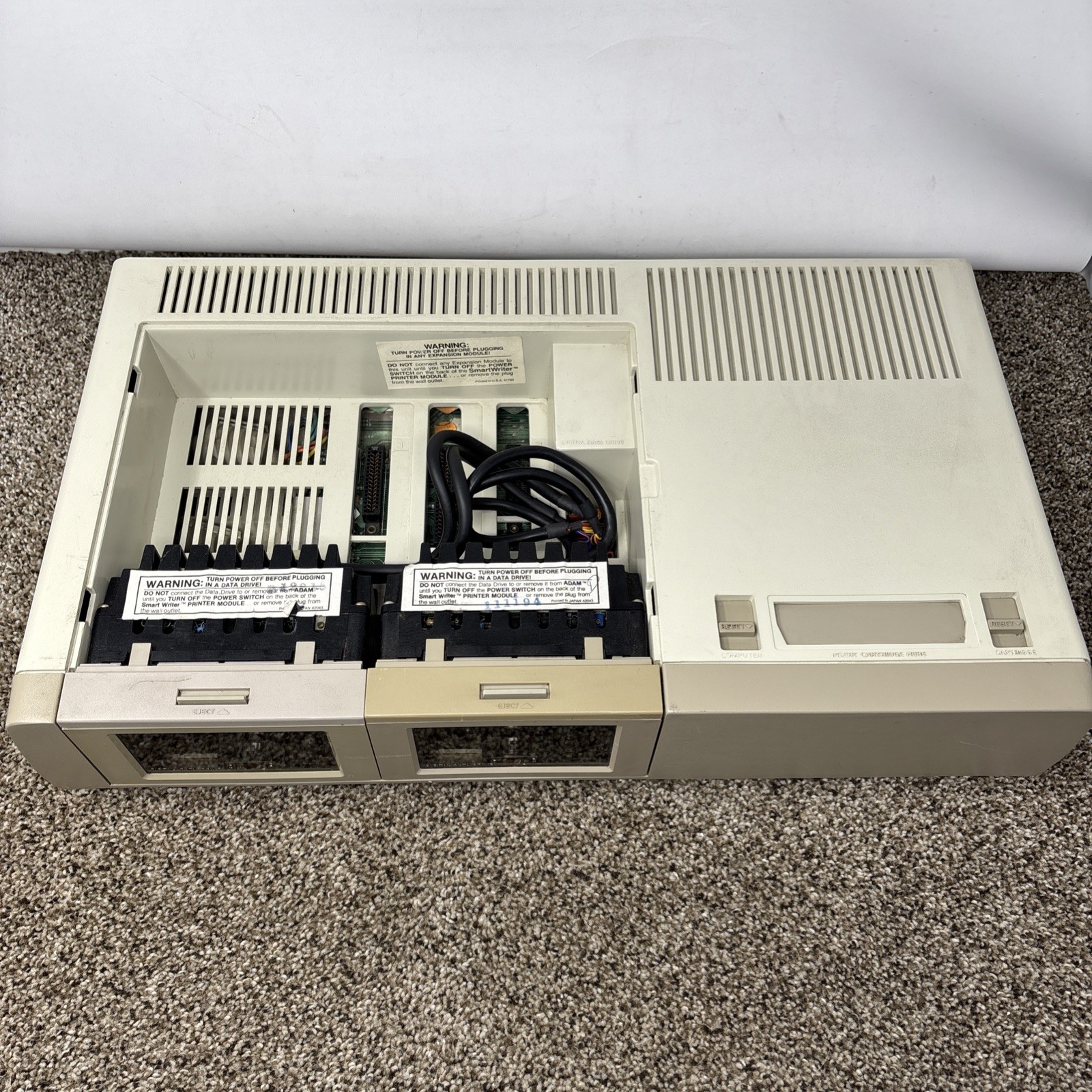 Coleco ADAM CPU ONLY Computer Cassette Drive ColecoVision System Working!
