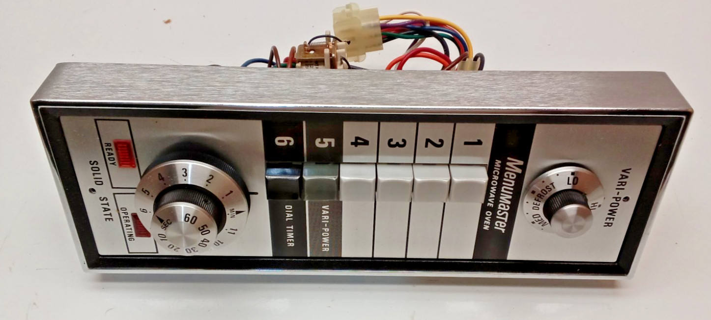 Menumaster M59D82 Microwave Oven Replacement Processor Control Panel Timer